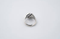Center Split Signet Ring
