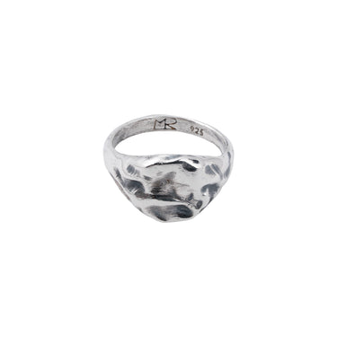 Dune Signet Ring — front view