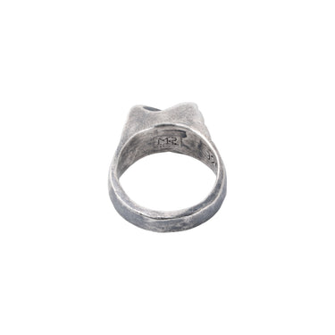 Ridge Signet Ring — back view