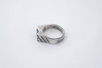 Ridge Signet Ring