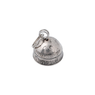 US Coin Bell Charm — front view