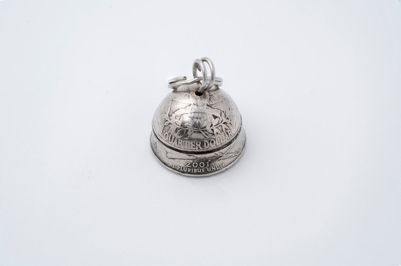 US Coin Bell Charm