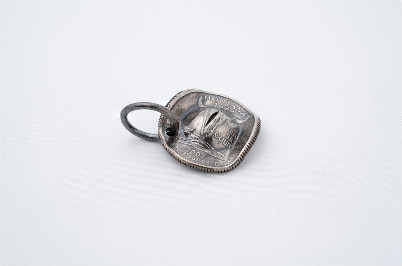 US Coin Cowboy Charm