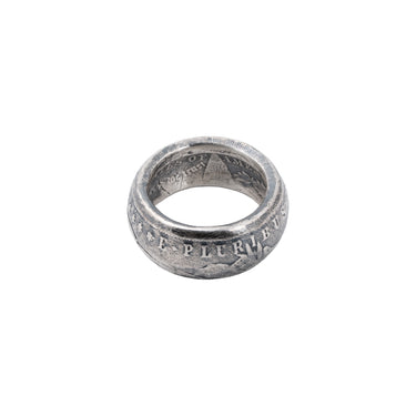 US Dollar Coin Ring — back view
