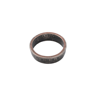 US Quarter Coin Ring — front view (alternate)
