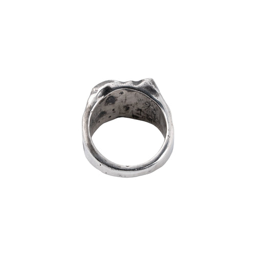 Wave Crest Signet Ring 3