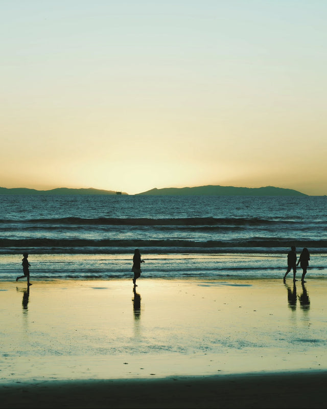 Field Notes Vol.11 — Figures on a wet beach at sunset